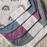 Bandana Bibs (Set of 5) With Name Embroidery