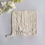 Mini Muslin Squares (A Pair) with Name Embroidery - Christmas Promo!