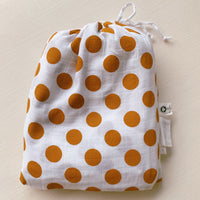 Quilt (Mustard Yellow Polka Dots)