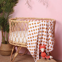 Quilt (Mustard Yellow Polka Dots)