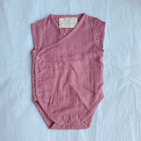 Kimono-style Onesies (Dusty Rose)